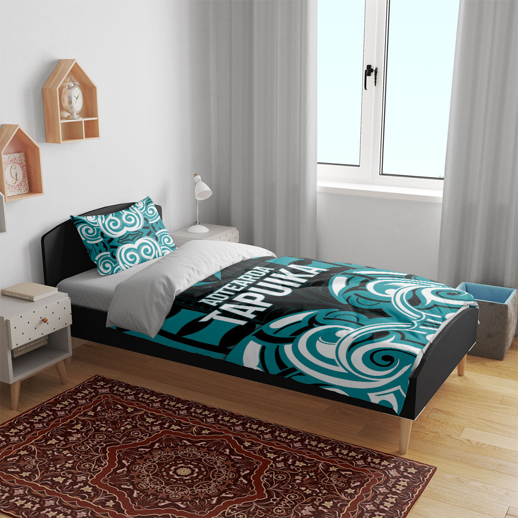 Aotearoa Tapuika Bedding Set New Zealand Traditional Maori Pattern DT05 - Polynesian Pride