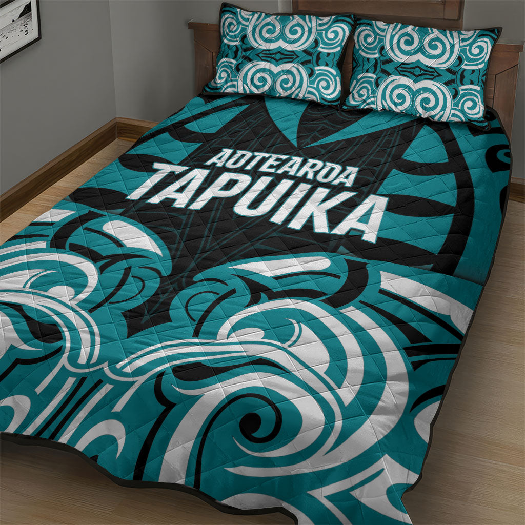 Aotearoa Tapuika Quilt Bed Set New Zealand Traditional Maori Pattern DT05 - Polynesian Pride