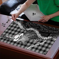 Black Hawaii Palaka Cowboy Turtle Puzzle Hawaiian Paniolo Puakenikeni Maile Lei