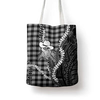 Black Hawaii Palaka Cowboy Turtle Tote Bag Hawaiian Paniolo Puakenikeni Maile Lei
