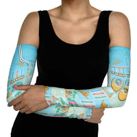 Custom Hawaii Surfing Arm Sleeves He'e Nalu