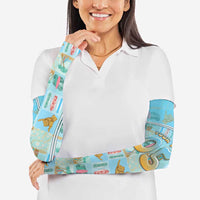 Custom Hawaii Surfing Arm Sleeves He'e Nalu