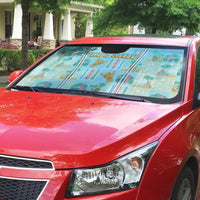 Hawaii Surfing Auto Sun Shade He'e Nalu