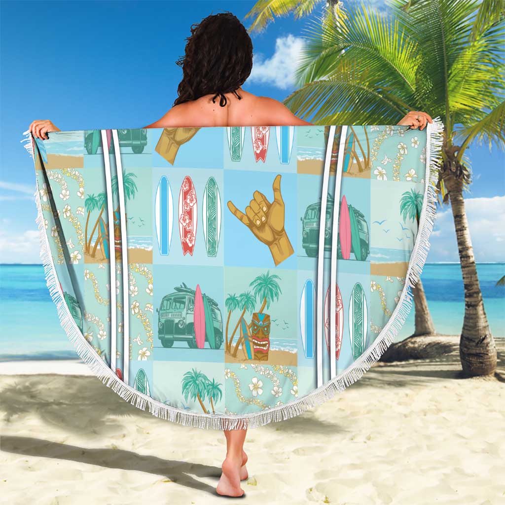 Hawaii Surfing Beach Blanket He'e Nalu