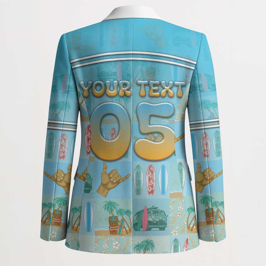 Custom Hawaii Surfing Blazer He'e Nalu