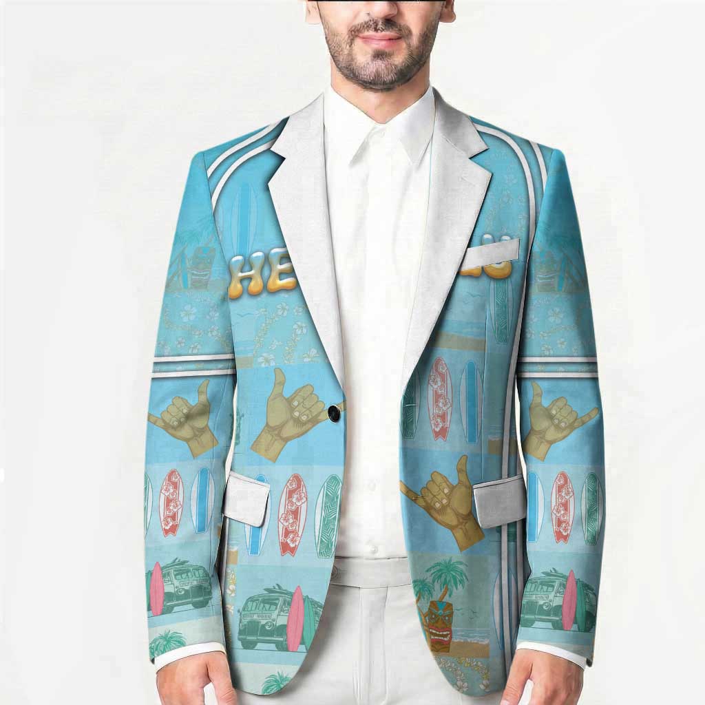 Custom Hawaii Surfing Blazer He'e Nalu