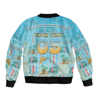 Custom Hawaii Surfing Bomber Jacket He'e Nalu