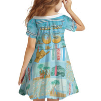Custom Hawaii Surfing Family Matching Mermaid Dress and Hawaiian Shirt He'e Nalu