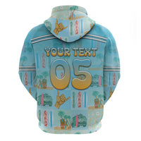 Custom Hawaii Surfing Hoodie He'e Nalu