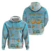 Custom Hawaii Surfing Hoodie He'e Nalu