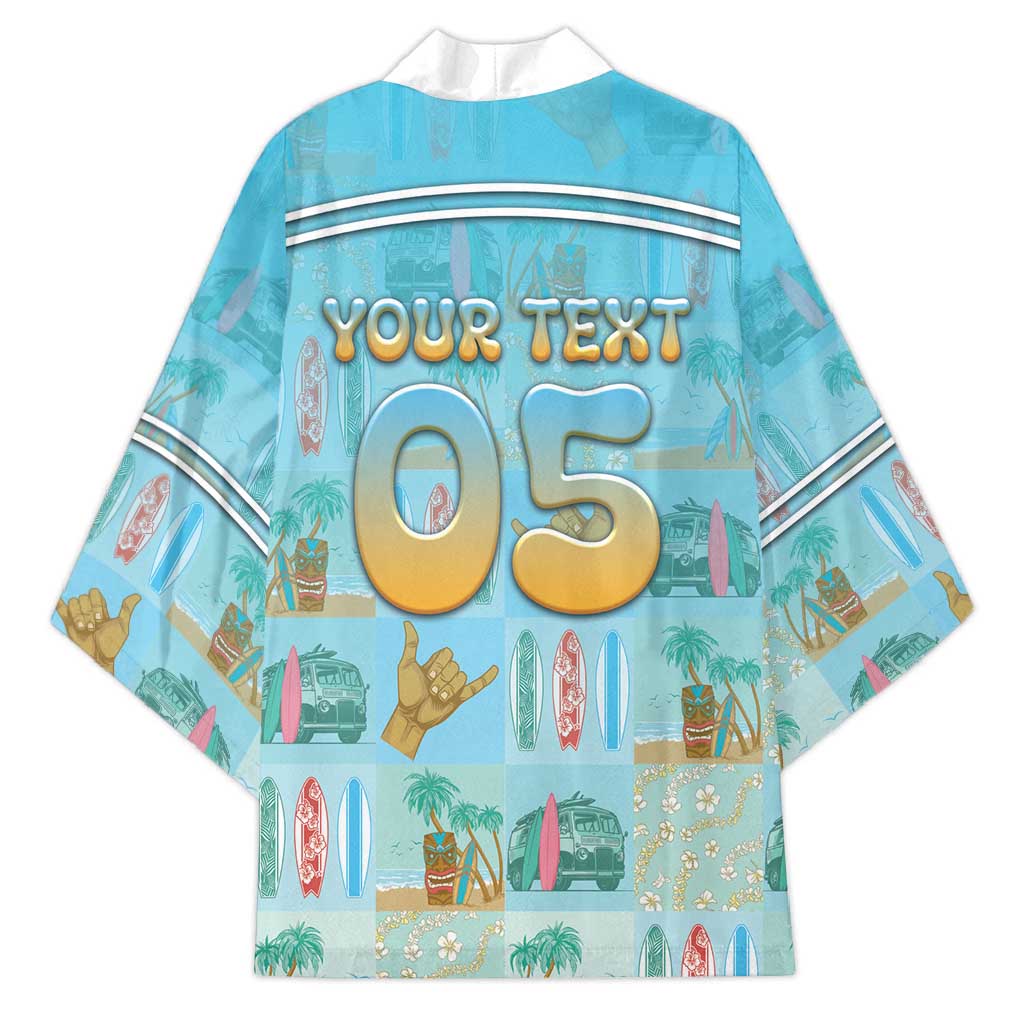 Custom Hawaii Surfing Kimono He'e Nalu