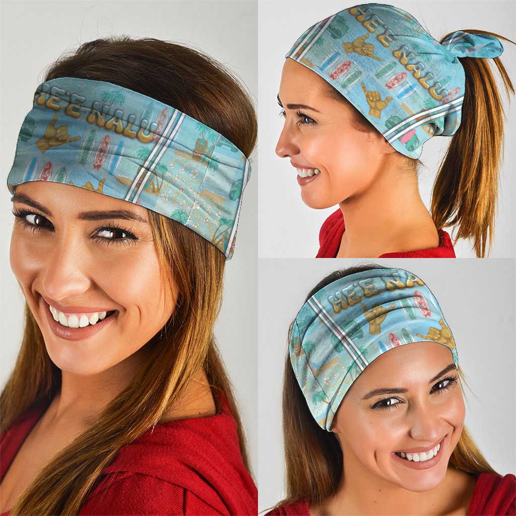 Hawaii Surfing Neck Gaiter He'e Nalu