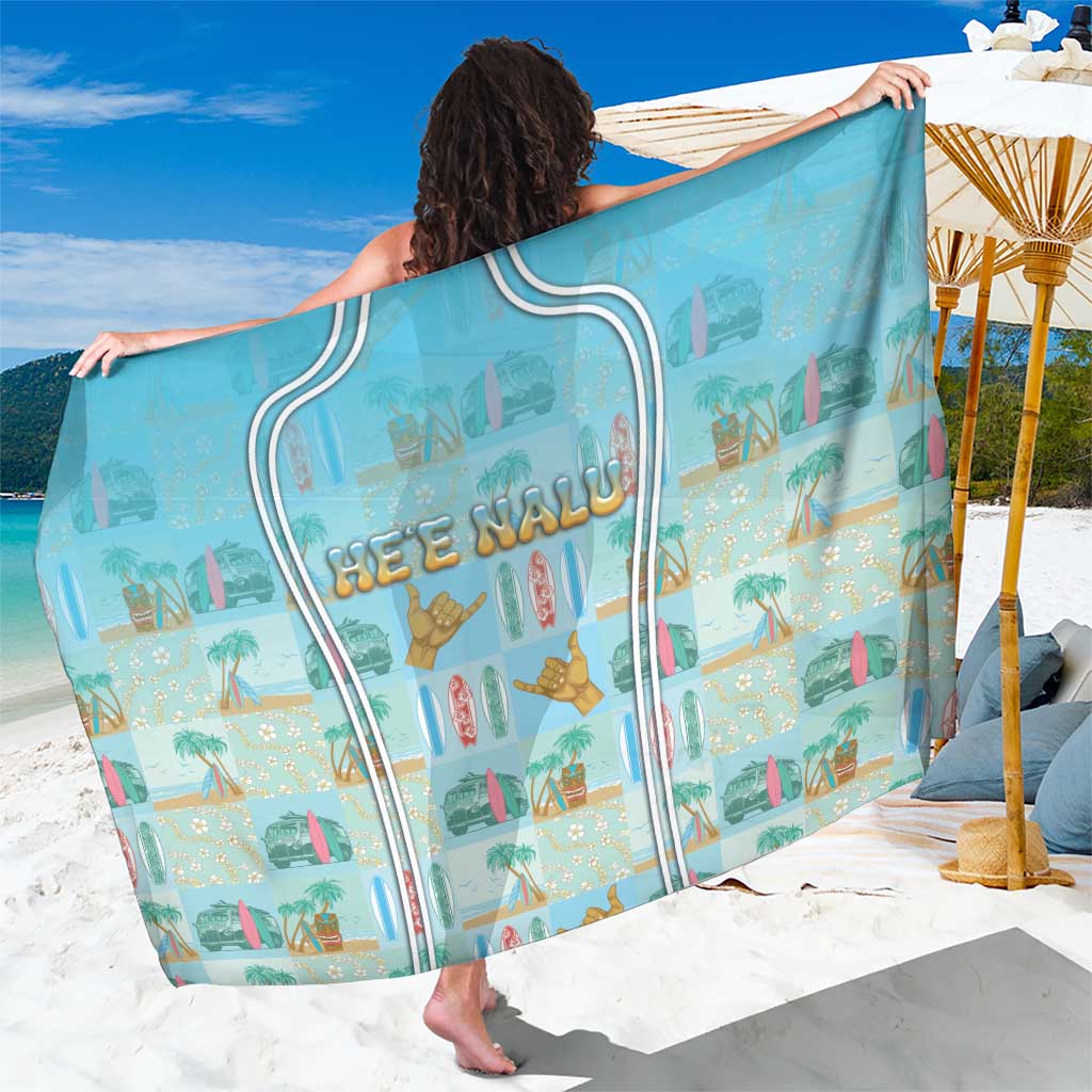 Hawaii Surfing Sarong He'e Nalu