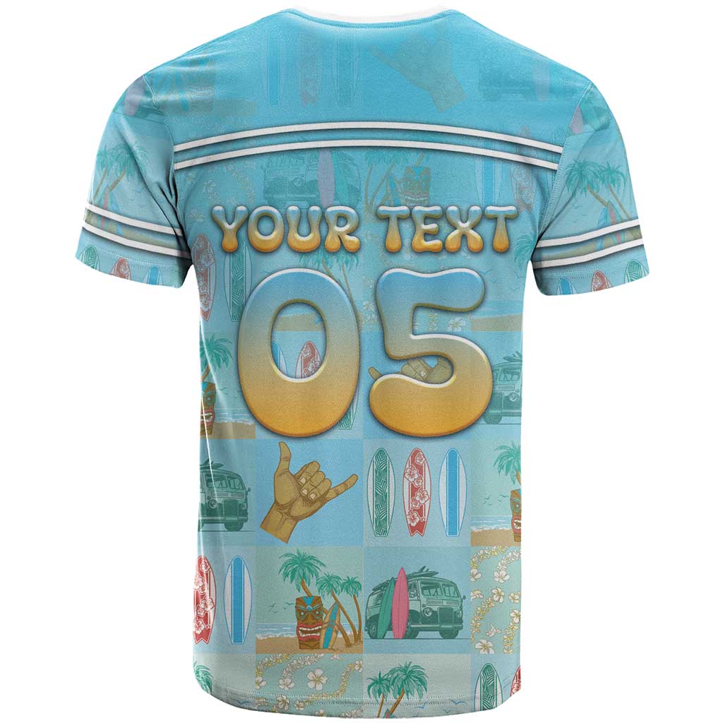 Custom Hawaii Surfing T Shirt He'e Nalu