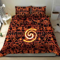 Polynesia Lava Monster Cosplay Bedding Set Fiery Glowing Volcano Crack Pattern DT05 - Polynesian Pride