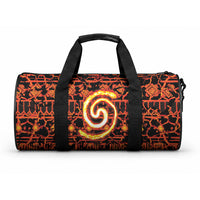 Polynesia Lava Monster Cosplay Duffle Bag Fiery Glowing Volcano Crack Pattern DT05 One size Red - Polynesian Pride