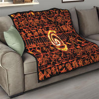 Polynesia Lava Monster Cosplay Quilt Fiery Glowing Volcano Crack Pattern DT05 - Polynesian Pride