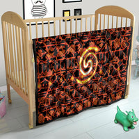 Polynesia Lava Monster Cosplay Quilt Fiery Glowing Volcano Crack Pattern DT05 - Polynesian Pride