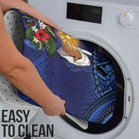 Samoa Manuia Le Kerisimasi Bathroom Set Jesus Hands Bethlehem Star Hibiscus DT05 - Polynesian Pride