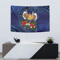 Samoa Manuia Le Kerisimasi Tapestry Jesus Hands Bethlehem Star Hibiscus DT05 - Polynesian Pride