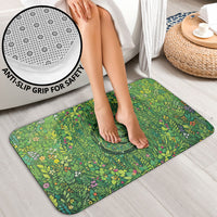 Polynesia Mother Nature Bathroom Set Glowing Heart Spiral Tropical Vine Floral DT05 - Polynesian Pride