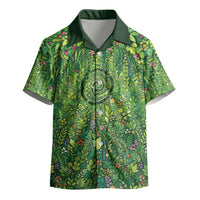 Polynesia Mother Nature Kid Hawaiian Shirt Glowing Heart Spiral Tropical Vine Floral DT05 - Polynesian Pride