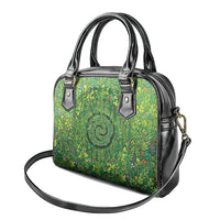 Polynesia Mother Nature Shoulder Handbag Glowing Heart Spiral Tropical Vine Floral DT05 - Polynesian Pride