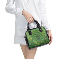 Polynesia Mother Nature Shoulder Handbag Glowing Heart Spiral Tropical Vine Floral DT05 - Polynesian Pride