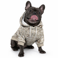 Hawaii Palaka Cowboy Pet Hoodie Shell Maile Lei With Western Patterns DT05 - Polynesian Pride