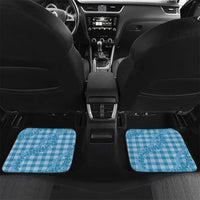 Blue Hawaii Palaka Cowboy Turtle Car Mats Hawaiian Paniolo Puakenikeni Maile Lei - Polynesian Pride