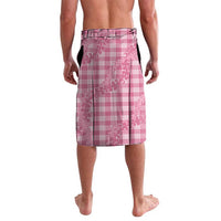 Pink Hawaii Palaka Cowboy Turtle Lavalava Hawaiian Paniolo Puakenikeni Maile Lei DT05 - Polynesian Pride