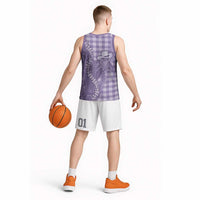 Purple Hawaii Palaka Cowboy Turtle Basketball Jersey Hawaiian Paniolo Puakenikeni Maile Lei DT05 - Polynesian Pride
