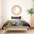Tokelau Bedding Set National Badge Waves Style