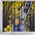 Tokelau Shower Curtain National Badge Waves Style