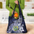 Pitcairn Islands Grocery Bag Coat Of Arms Waves Style