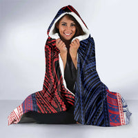 Samoa Boxing Hooded Blanket Samoan Boxer Funny Style - Polynesian Pride