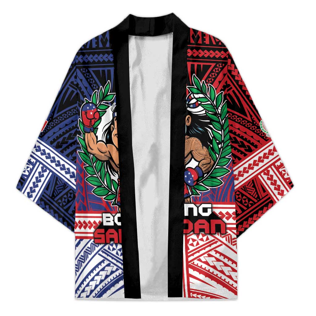 Personalised Samoa Boxing Kimono Samoan Boxer Funny Style - Polynesian Pride