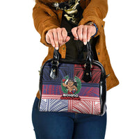 Samoa Boxing Shoulder Handbag Samoan Boxer Funny Style - Polynesian Pride