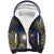 Personalised Nauru Sherpa Hoodie Hibiscus Polynesian Tribal Pattern