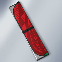 Hawaii Christmas Auto Sun Shade Mele Kalikimaka Funny Hawaiian Santa - Polynesian Pride