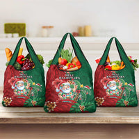 Hawaii Christmas Grocery Bag Mele Kalikimaka Funny Hawaiian Santa - Polynesian Pride