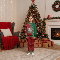 Hawaii Christmas Pajama Set Mele Kalikimaka Funny Hawaiian Santa - Polynesian Pride
