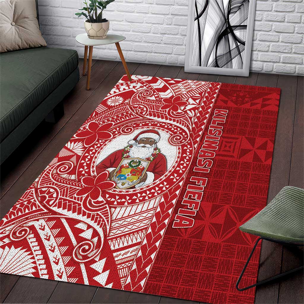 Tonga Christmas Area Rug Kilisimasi Fiefia - Polynesian Pride