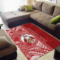 Tonga Christmas Area Rug Kilisimasi Fiefia - Polynesian Pride