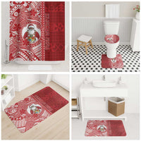 Tonga Christmas Bathroom Set Kilisimasi Fiefia - Polynesian Pride