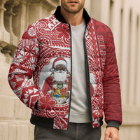 Tonga Christmas Bomber Puffer Jacket Kilisimasi Fiefia - Polynesian Pride