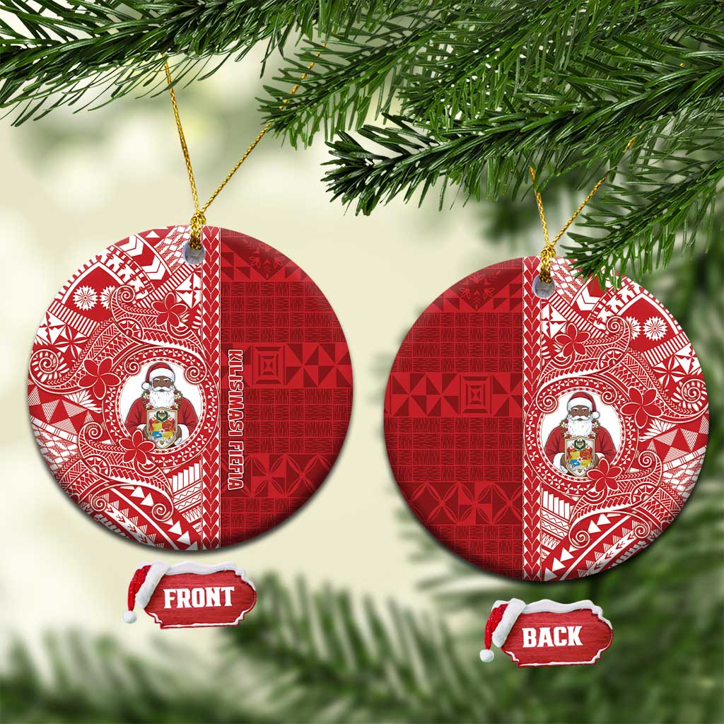 Tonga Christmas Ceramic Ornament Kilisimasi Fiefia - Polynesian Pride