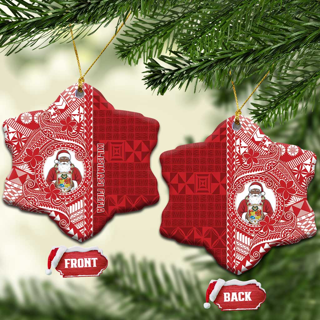 Tonga Christmas Ceramic Ornament Kilisimasi Fiefia - Polynesian Pride