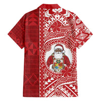 Tonga Christmas Family Matching Tank Maxi Dress and Hawaiian Shirt Kilisimasi Fiefia - Polynesian Pride