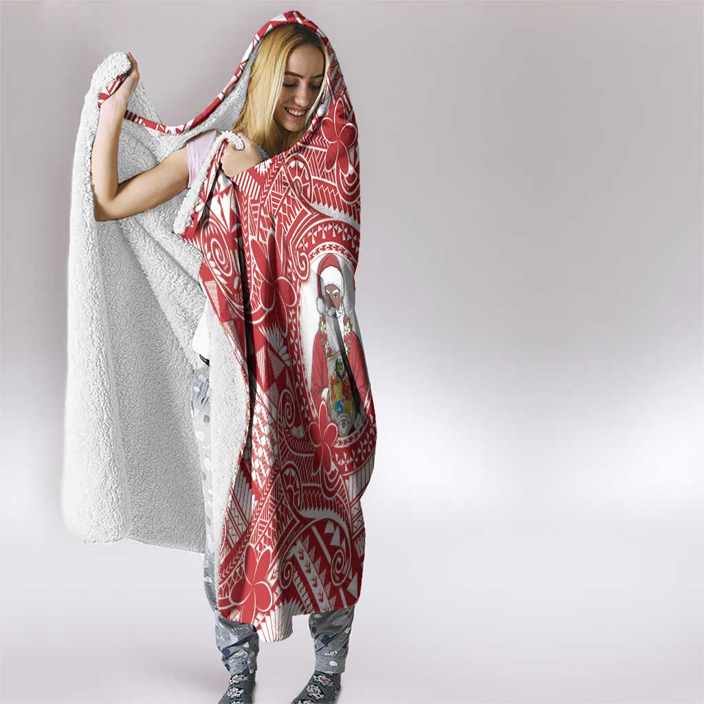Tonga Christmas Hooded Blanket Kilisimasi Fiefia - Polynesian Pride